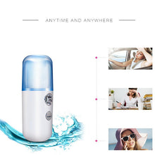 Load image into Gallery viewer, Mini Nano Facial Sprayer USB Nebulizer - goget-glow.com