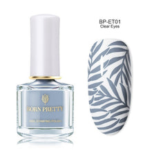 Load image into Gallery viewer, Black White Nail Stamping Polish varnish - goget-glow.com