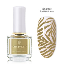 Load image into Gallery viewer, Black White Nail Stamping Polish varnish - goget-glow.com