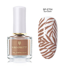 Load image into Gallery viewer, Black White Nail Stamping Polish varnish - goget-glow.com