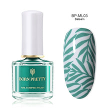 Load image into Gallery viewer, Black White Nail Stamping Polish varnish - goget-glow.com