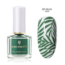 Load image into Gallery viewer, Black White Nail Stamping Polish varnish - goget-glow.com