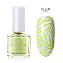 Load image into Gallery viewer, Black White Nail Stamping Polish varnish - goget-glow.com