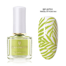 Load image into Gallery viewer, Black White Nail Stamping Polish varnish - goget-glow.com