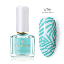 Load image into Gallery viewer, Black White Nail Stamping Polish varnish - goget-glow.com