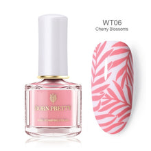 Load image into Gallery viewer, Black White Nail Stamping Polish varnish - goget-glow.com