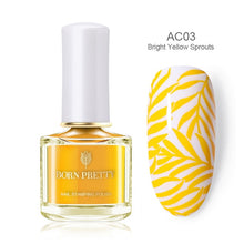 Load image into Gallery viewer, Black White Nail Stamping Polish varnish - goget-glow.com