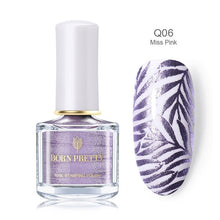 Load image into Gallery viewer, Black White Nail Stamping Polish varnish - goget-glow.com