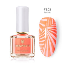 Load image into Gallery viewer, Black White Nail Stamping Polish varnish - goget-glow.com