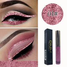 Load image into Gallery viewer, Silver Glitter Eyeshadow Liquid Eyeliner - goget-glow.com