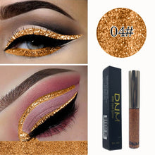 Load image into Gallery viewer, Silver Glitter Eyeshadow Liquid Eyeliner - goget-glow.com