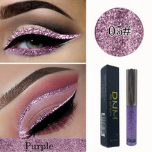 Load image into Gallery viewer, Silver Glitter Eyeshadow Liquid Eyeliner - goget-glow.com