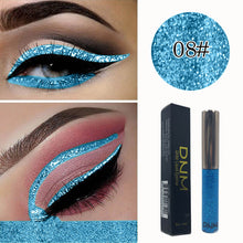 Load image into Gallery viewer, Silver Glitter Eyeshadow Liquid Eyeliner - goget-glow.com