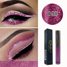 Load image into Gallery viewer, Silver Glitter Eyeshadow Liquid Eyeliner - goget-glow.com