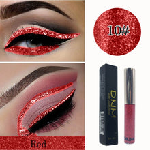 Load image into Gallery viewer, Silver Glitter Eyeshadow Liquid Eyeliner - goget-glow.com
