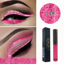 Load image into Gallery viewer, Silver Glitter Eyeshadow Liquid Eyeliner - goget-glow.com