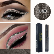 Load image into Gallery viewer, Silver Glitter Eyeshadow Liquid Eyeliner - goget-glow.com