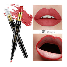 Load image into Gallery viewer, 2 In 1 Double Head  Lip Liner Pencils Lipstick - goget-glow.com