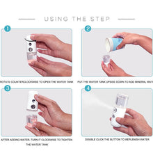 Load image into Gallery viewer, Mini Nano Facial Sprayer USB Nebulizer - goget-glow.com