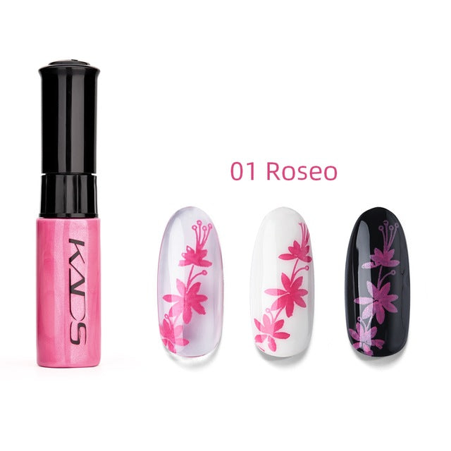 Nail Polish With Stamping Polish Nail art - goget-glow.com