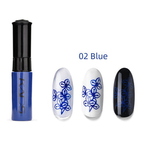 Nail Polish With Stamping Polish Nail art - goget-glow.com