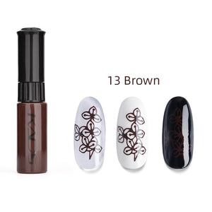 Nail Polish With Stamping Polish Nail art - goget-glow.com