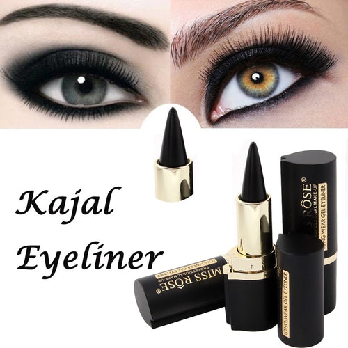 Waterproof Eyeliner Pencil Black Eye Kajal - goget-glow.com