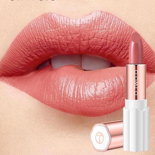 Semi Velvet Nude Rich Color Waterproof Lipstick - goget-glow.com